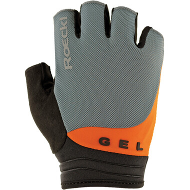 ROECKL ITAMOS 2 Short Finger Gloves Grey/Orange 2023 0